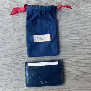 Aspinal of London card holder NWT